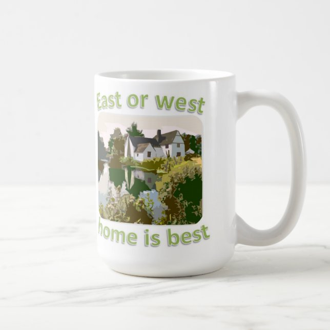 East or West home is best Coffee Mug (Right)