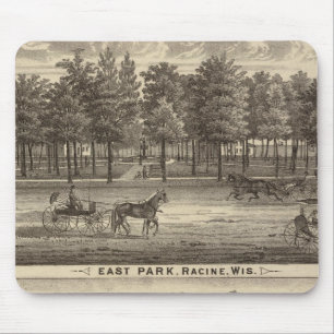 East Park, Racine and Oakland Farm Mouse Pad