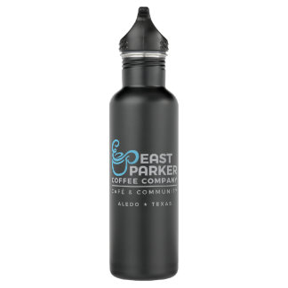East Parker Coffee Logo 28oz SS Bottle - Black
