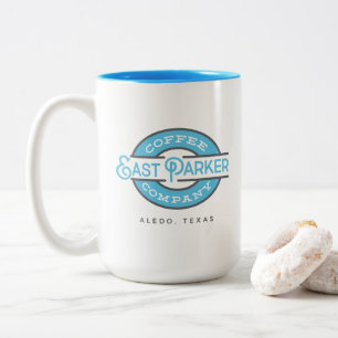 East Parker Retro Coffee Cup 15 oz. - 2 sided