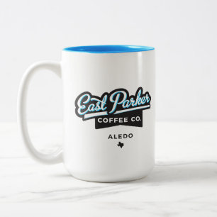 East Parker Script Logo Coffee Mug Cup