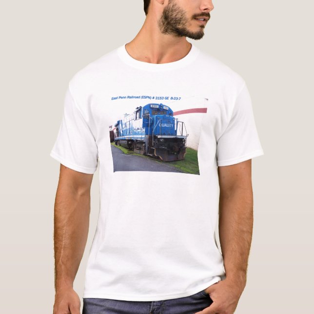 East Penn Railroad Locomotive #3153 T-Shirt (Front)