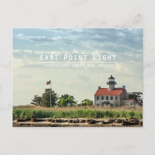 East Point Light. Postcard (Front)