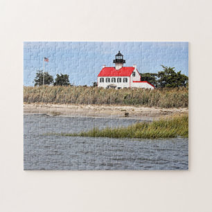 East Point Lighthouse, New Jersey Jigsaw Puzzle