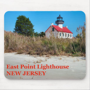 East Point Lighthouse, New Jersey Mousepad