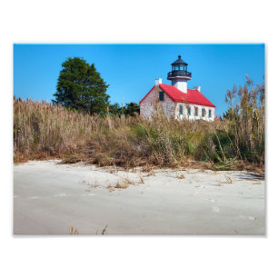 East Point Lighthouse, New Jersey Photo Print