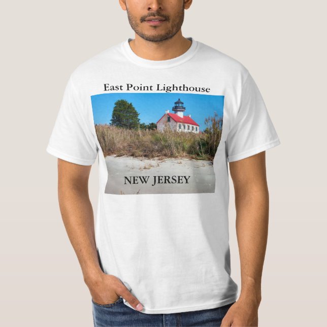 East Point Lighthouse, New Jersey T-Shirt (Front)