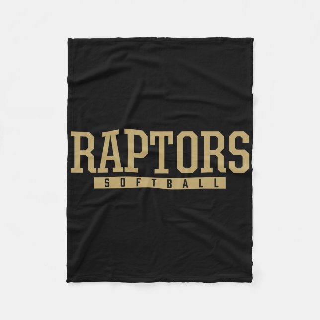 East Ridge Raptors Softll Hs  Fleece Blanket (Front)