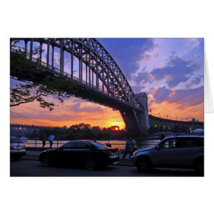 East River Sunset 5x7