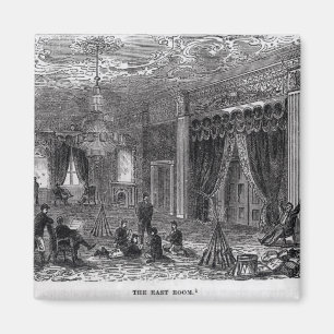 East Room of the White House During the Civil Magnet