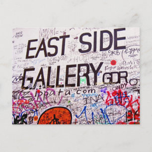 East Side Gallery, Berlin Wall, Graffiti Postcard