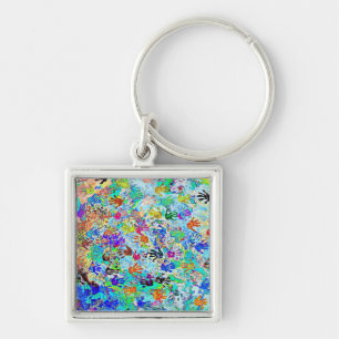 East Side Gallery, Berlin Wall, Hands (7) Key Ring