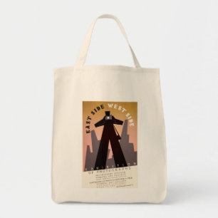 East Side ~ West Side Tote Bag