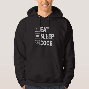 East Sleep Code  Funny  For Software Engineers & G Hoodie