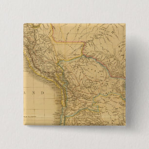 EaSt. South America 15 Cm Square Badge