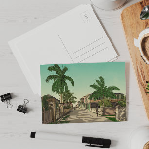 East Street In Nassau Postcard