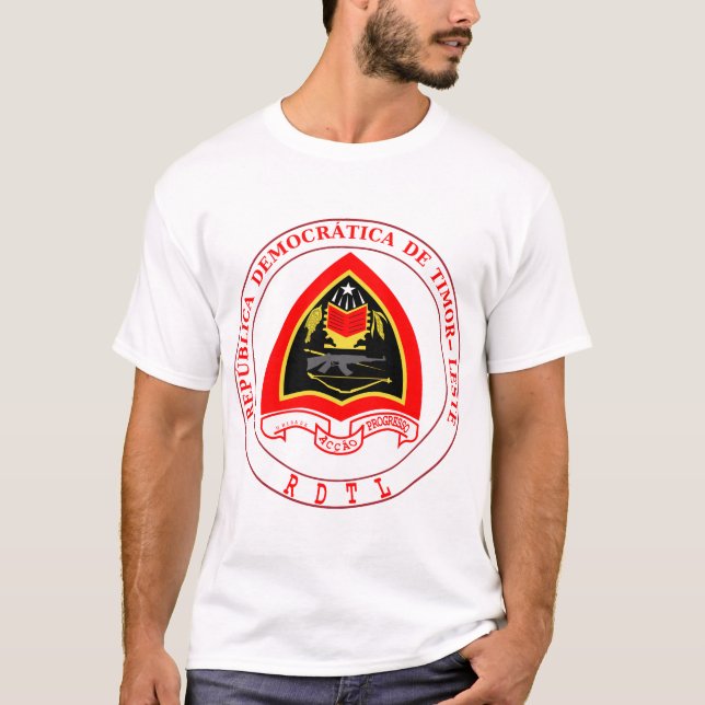 east timor emblem T-Shirt (Front)