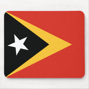 East Timor Flag Mouse Pad