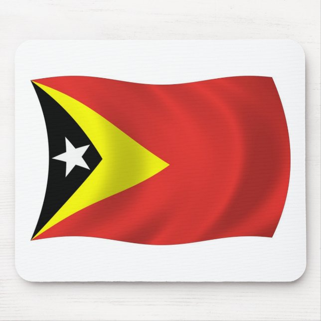 East Timor Flag Mousepad (Front)