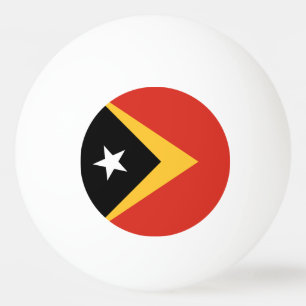 East Timor Flag Ping Pong Ball
