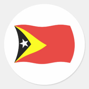 East Timor Flag Sticker