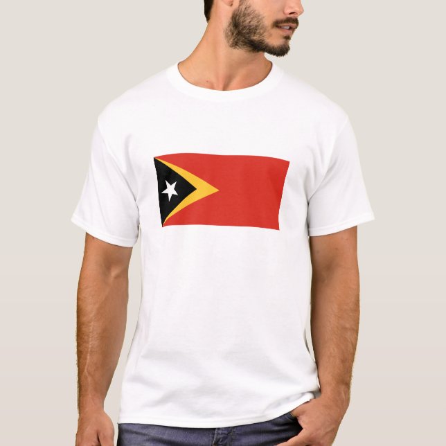 East Timor Flag T-Shirt (Front)
