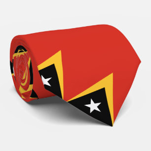 East Timor Flag Tie