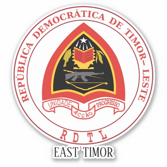 East Timor National Emblem Patriotic (Front)