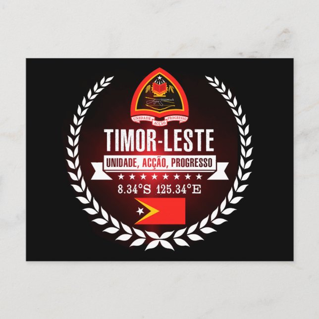 East Timor Postcard (Front)