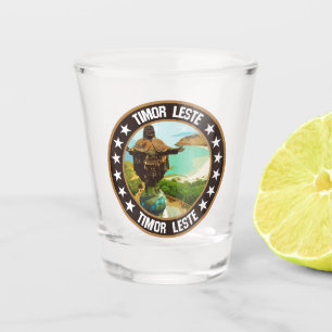 East Timor Shot Glass