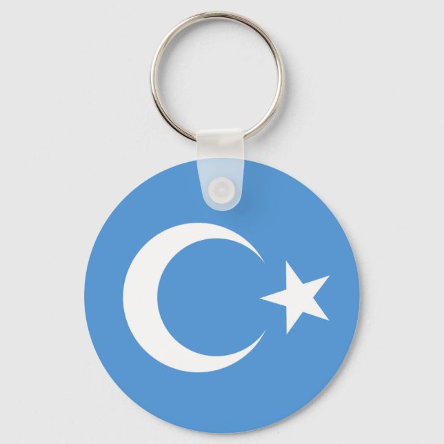 East Turkestan Key Ring (Front)