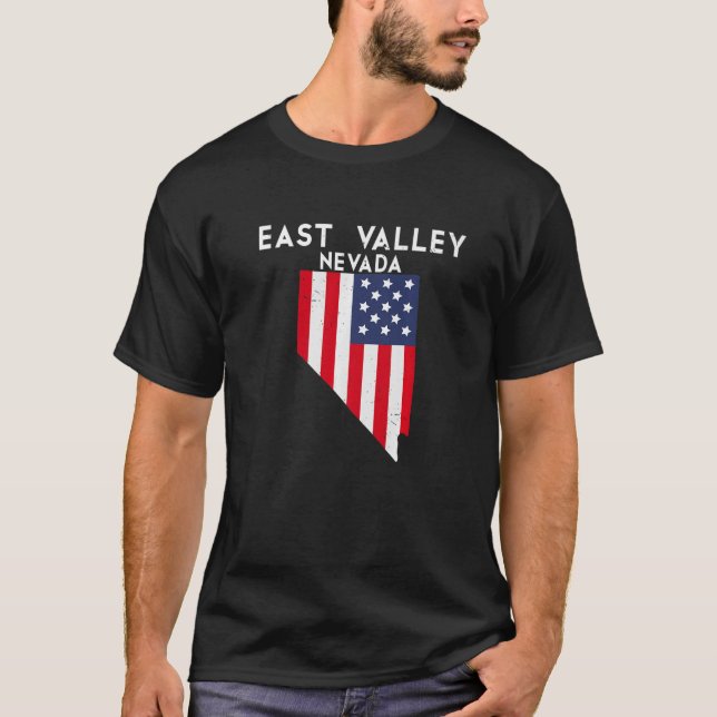 East Valley Nevada USA State America Travel Nevada T-Shirt (Front)
