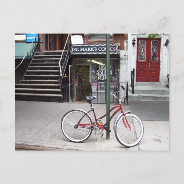 East Village NYC Postcard (Front)