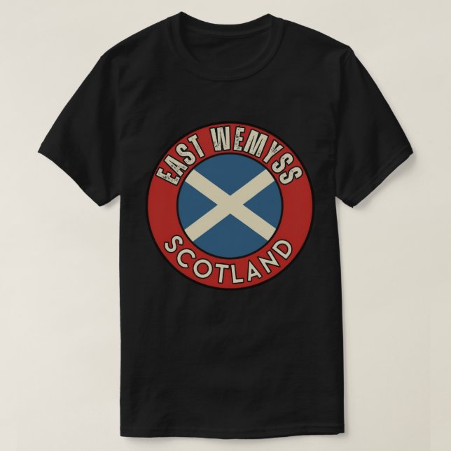 East Wemyss, Scotland T-Shirt (Design Front)