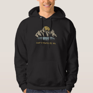 East Wenatchee Washington Mountain Sunset Sunrise Hoodie