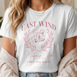 East Wind Social Club Mahjong Tri-Blend Shirt