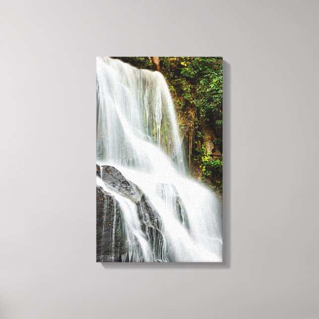 Eastatoe Falls Canvas Print (Front)
