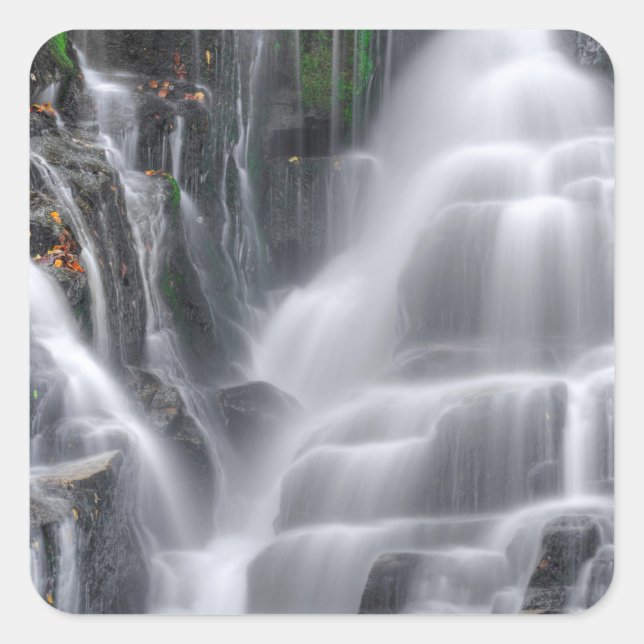 Eastatoe Falls Square Sticker (Front)