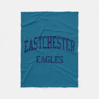 Eastchester High School Hs Eastchester Ny Vintage  Fleece Blanket