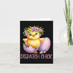 Easter 911 Dispatcher Gift Police Dispatch Thin Go Card