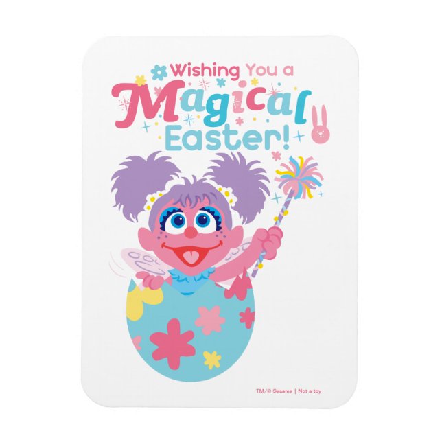 Easter Abby Cadabby Magnet (Vertical)