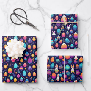 Easter After Dark Wrapping Paper Sheet