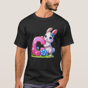 Easter Alphabet Letter C u2013 Funny ABC Egg for K T-Shirt