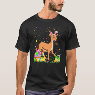 Easter Antelope Bunny Egg Hunting Antelope Easter T-Shirt