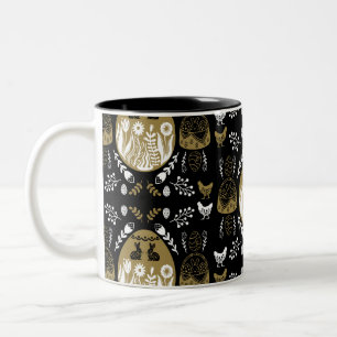 Easter April Holiday Gift Two-Tone Coffee Mug
