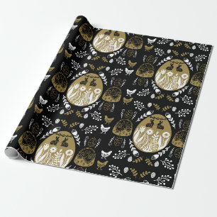 Easter April Holiday Gift Wrapping Paper