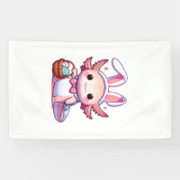 Easter Axolotl Bunny Ears Eggs T-Shirt