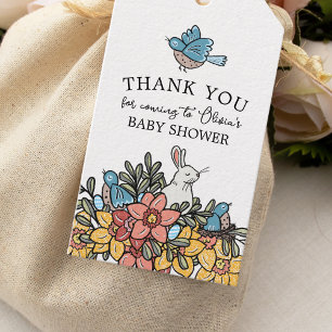 Easter Baby Shower Thank You Favour Gift Tags