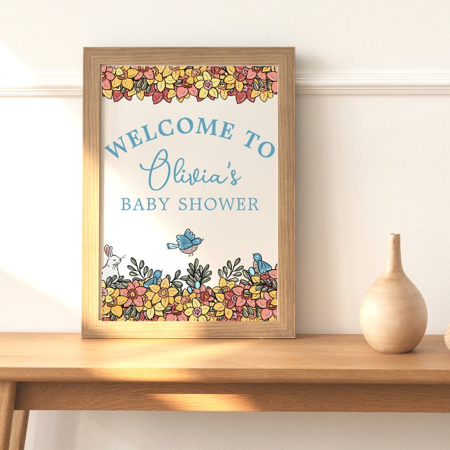 Easter Baby Shower Welcome Table Sign (Creator Uploaded)