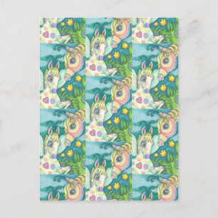 EASTER BABY, SPRING HORSE, FAIRY FILLY POSTCARD